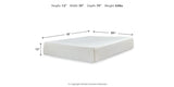 Socalle Queen Platform Bed with Mattress in Light Natural from Ashley - Luna Furniture