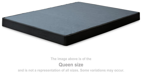 Low Profile Black California King Foundation from Ashley - Luna Furniture