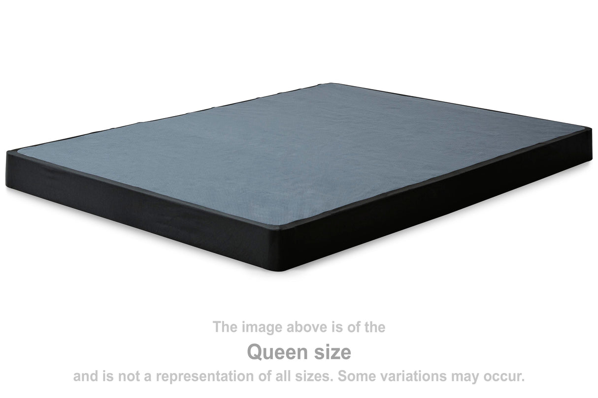 Low Profile Black Queen Foundation from Ashley - Luna Furniture