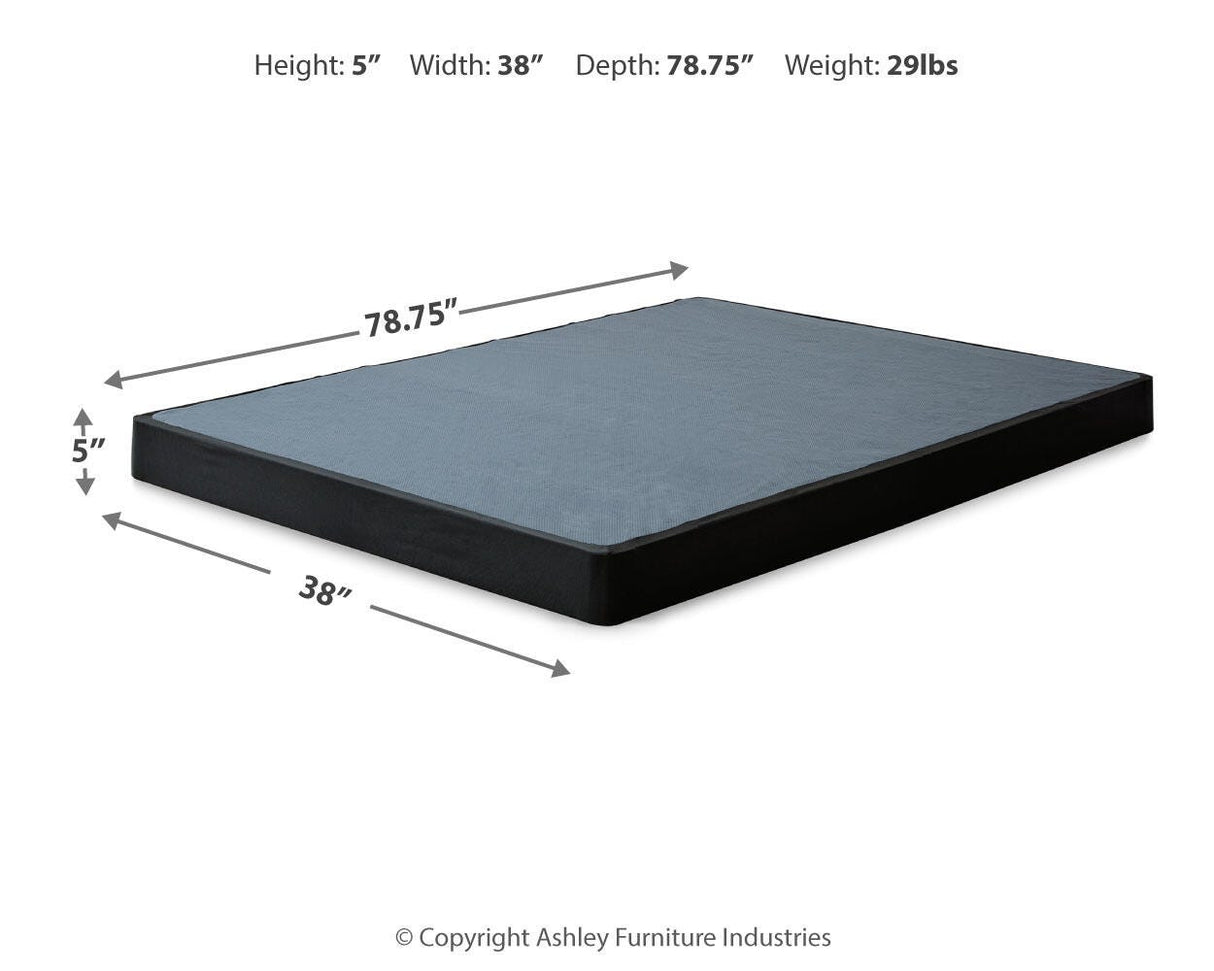 Low Profile Black Twin XL Foundation from Ashley - Luna Furniture