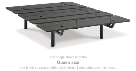 Cosmic Power Base Black California King Adjustable Base from Ashley Furniture - Luna Furniture