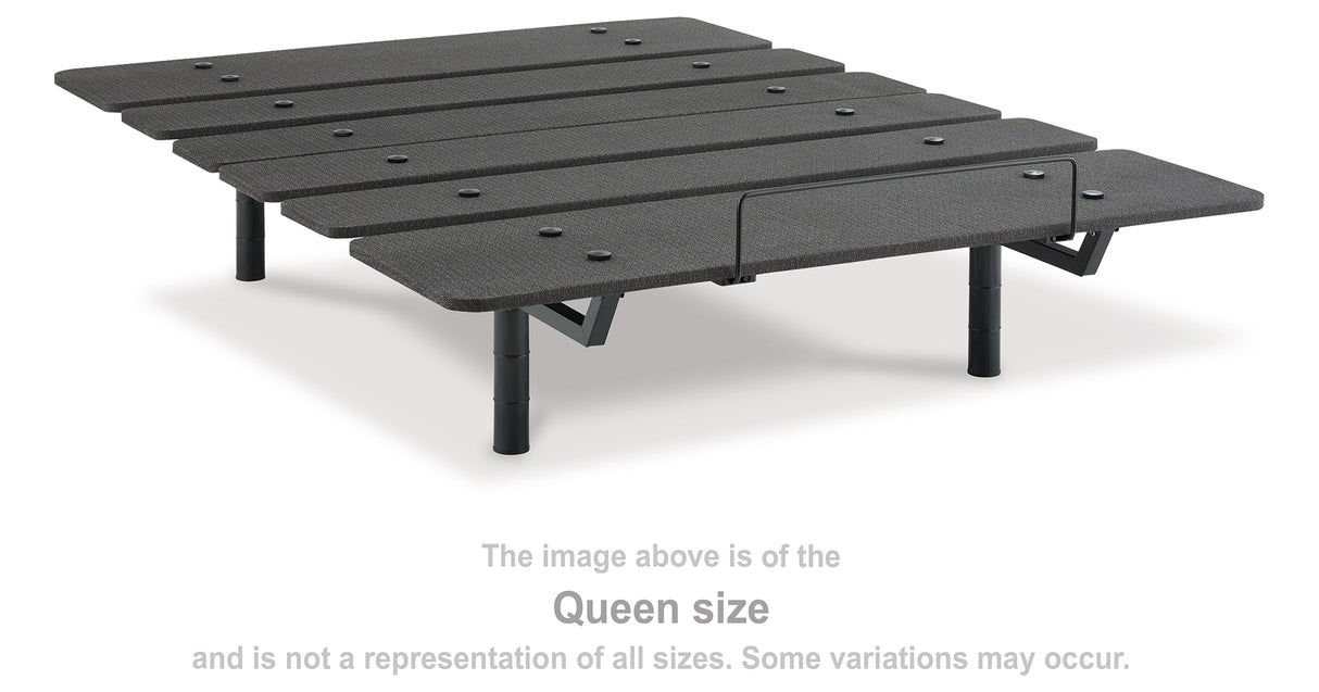 Cosmic Power Base Black King Adjustable Base from Ashley Furniture - Luna Furniture