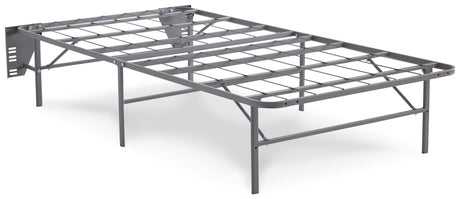 Chime 10 Inch Hybrid 10 Inch Hybrid Mattress with Foundation in White from Ashley Furniture - Luna Furniture