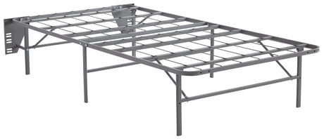 Chime 10 Inch Hybrid 10 Inch Hybrid Mattress with Foundation in White from Ashley - Luna Furniture