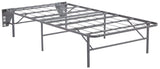 8 Inch Chime Innerspring Mattress with Foundation in White from Ashley - Luna Furniture