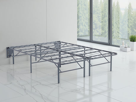 Better than a Boxspring Gray Full Foundation from Ashley - Luna Furniture