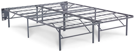 Better than a Boxspring Gray Queen Foundation from Ashley - Luna Furniture