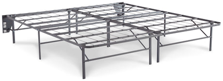 Better than a Boxspring Gray 2-Piece King Foundation from Ashley - Luna Furniture