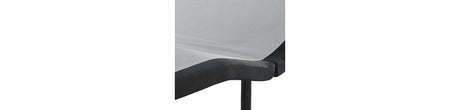 10 Inch Chime Memory Foam Mattress with Adjustable Base in White from Ashley Furniture - Luna Furniture