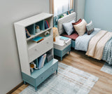 Marin Kids Room Set (Twin Bed & Study Desk & Nightstand) from Furnia - Luna Furniture