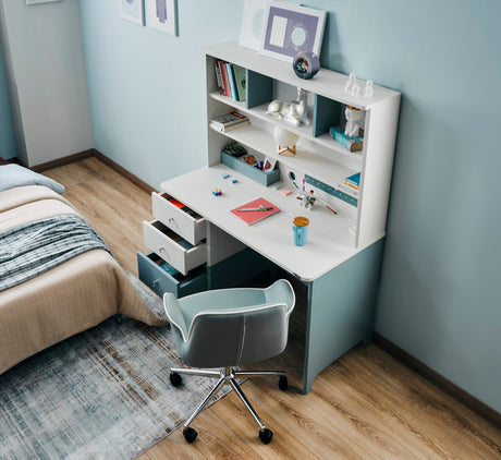 Marin Kids Room Set (Twin Bed & Study Desk & Nightstand) from Furnia - Luna Furniture