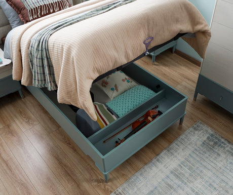 Marin Twin Bed With Headboard from Furnia - Luna Furniture