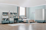 Marin Twin Bed With Headboard from Furnia - Luna Furniture