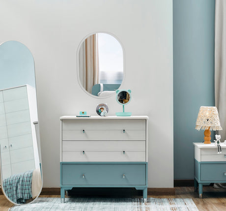 Marin Chiffonier With Mirror from Furnia - Luna Furniture