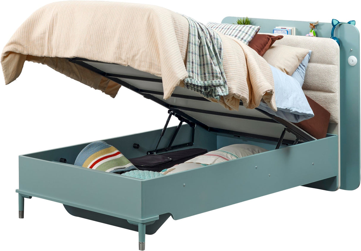 Marin Kids Room Set (Twin Bed & Study Desk & Nightstand) from Furnia - Luna Furniture