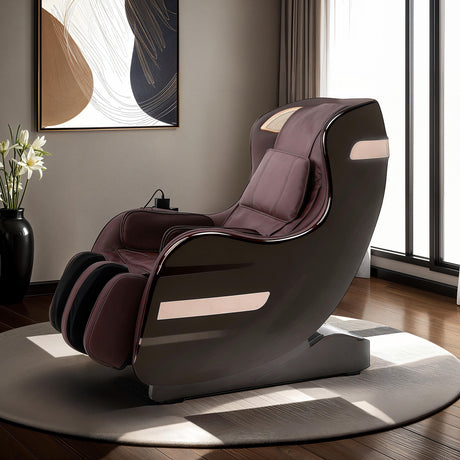 Martinus Brown Massage Chair from Furniture of America - Luna Furniture