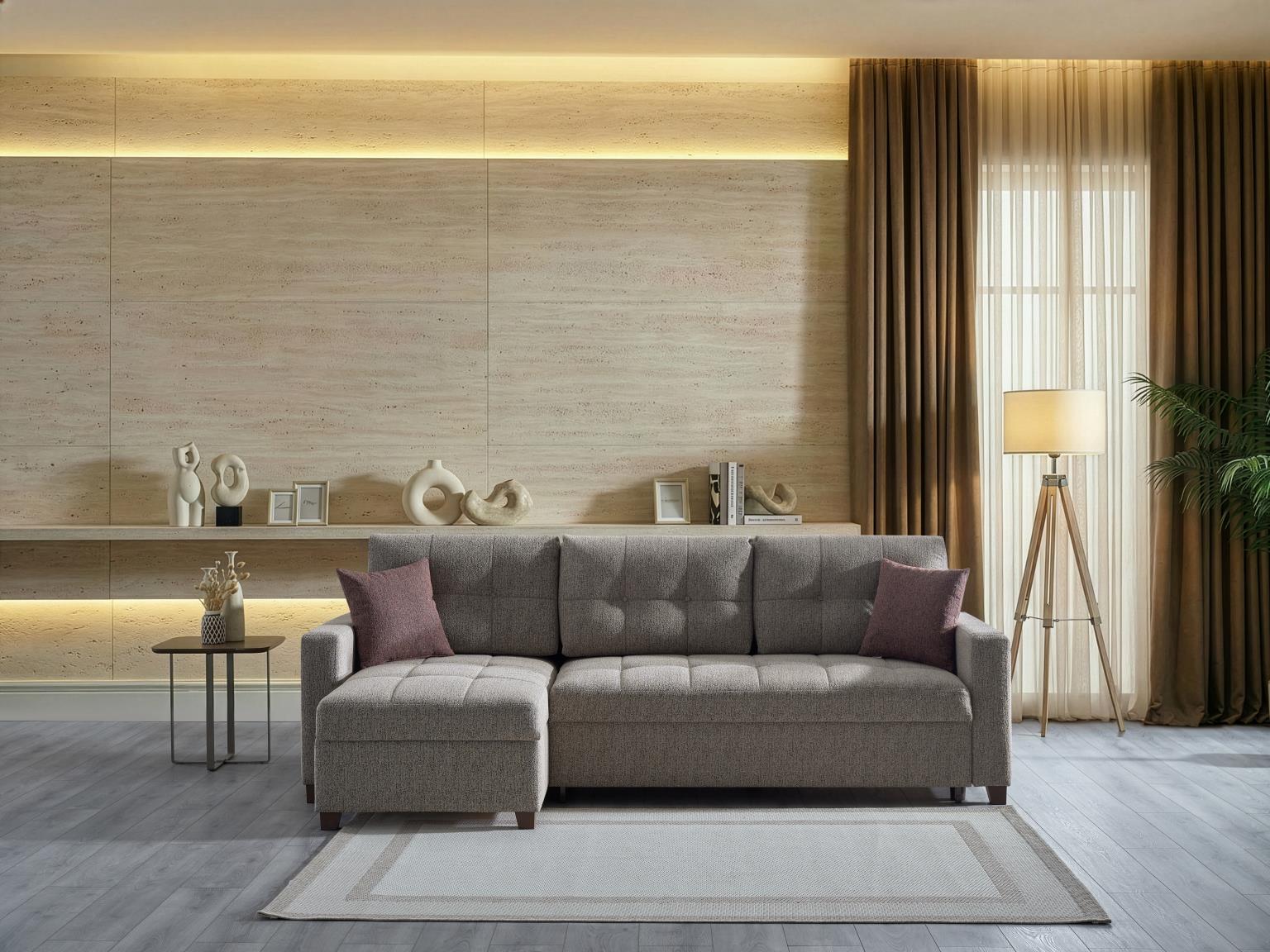 Mocca Sectional Hanedan Vizon) from Bellona - Luna Furniture