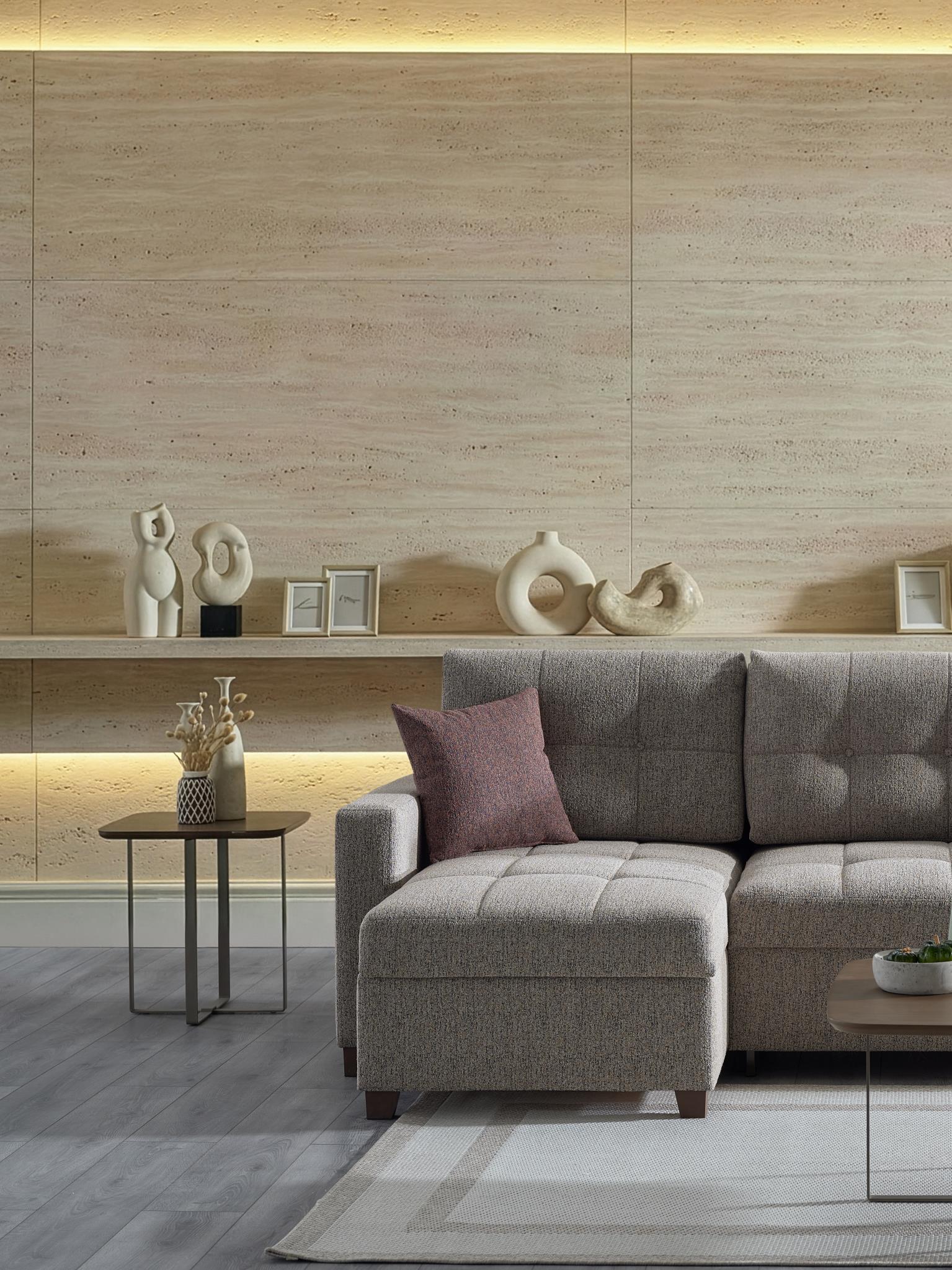 Mocca Sectional Hanedan Vizon) from Bellona - Luna Furniture