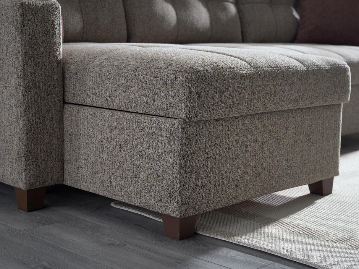 Mocca Sectional Hanedan Vizon) from Bellona - Luna Furniture