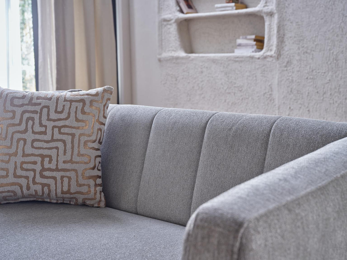 Monroe Merit Gray Living Room Set from Bellona - Luna Furniture