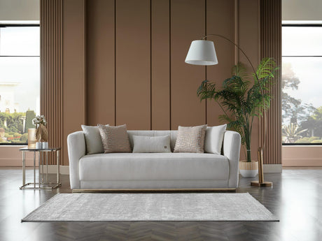 Monroe Merit Cream Living Room Set from Bellona - Luna Furniture