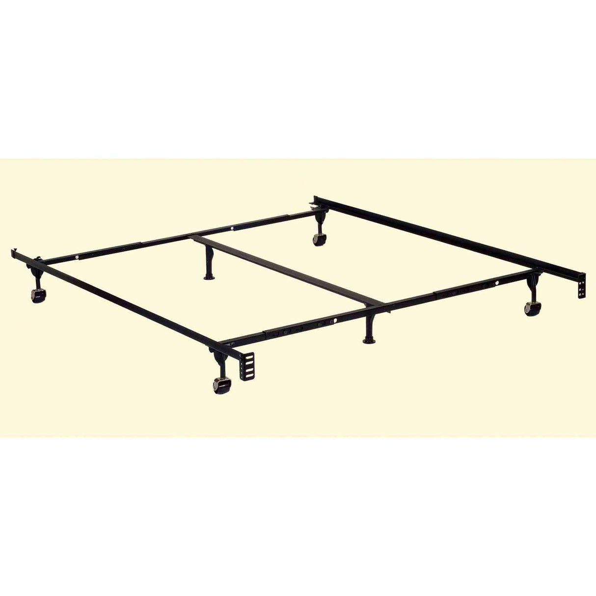 Framos Black Adjustable Bed Frame (Q/K) from Furniture of America - Luna Furniture