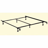 Framos Black Adjustable Bed Frame (Q/K) from Furniture of America - Luna Furniture