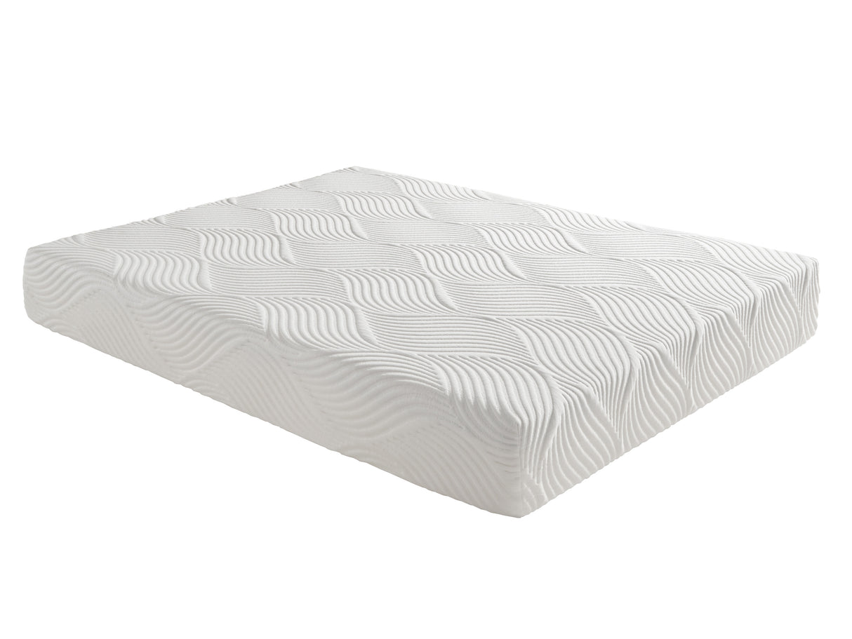 MT-G10ET White 10" TWIN XL GEL-INFUSED MEMORY FOAM MATTRESS from Homelegance - Luna Furniture
