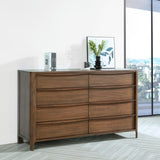 Maderia Walnut 8-Drawer Dresser from Coaster - Luna Furniture