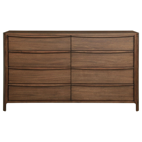 Maderia Walnut 8-Drawer Dresser from Coaster - Luna Furniture