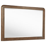 Maderia Walnut Dresser Mirror (Mirror Only) from Coaster - Luna Furniture