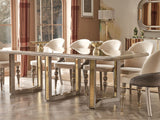 Madrid Diningroom (Dining Table & 6 Dining Chair & Consol With Mirror) from Furnia - Luna Furniture