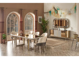 Madrid Dining Table, Table 130" from Furnia - Luna Furniture
