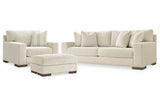 Maggie Birch Sofa, Chair and Ottoman from Ashley - Luna Furniture