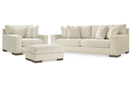 Maggie Birch Sofa, Chair and Ottoman from Ashley - Luna Furniture