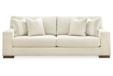 Maggie Birch Sofa, Chair and Ottoman from Ashley - Luna Furniture