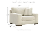 Maggie Birch Sofa, Chair and Ottoman from Ashley - Luna Furniture