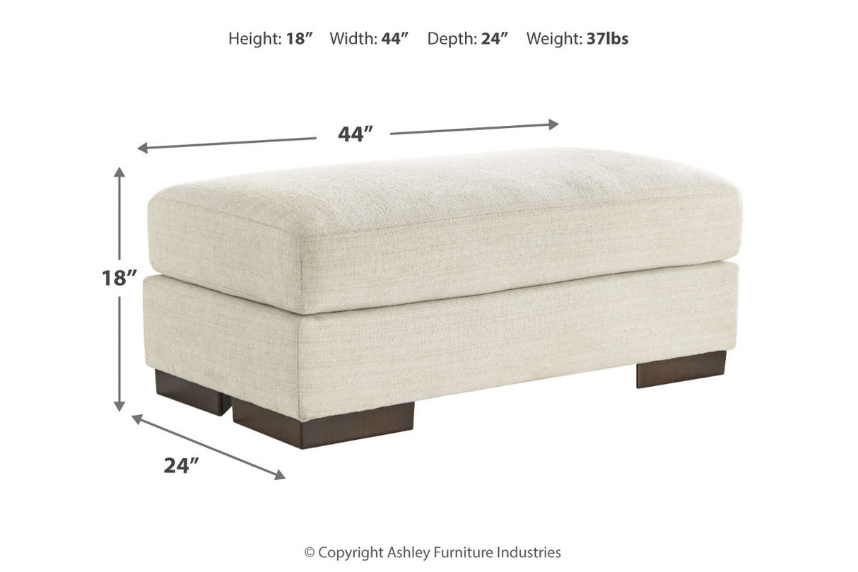 Maggie Birch Sofa and Ottoman from Ashley - Luna Furniture
