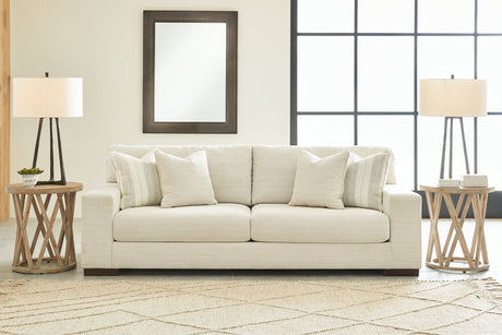 Maggie Birch Sofa and Ottoman from Ashley - Luna Furniture