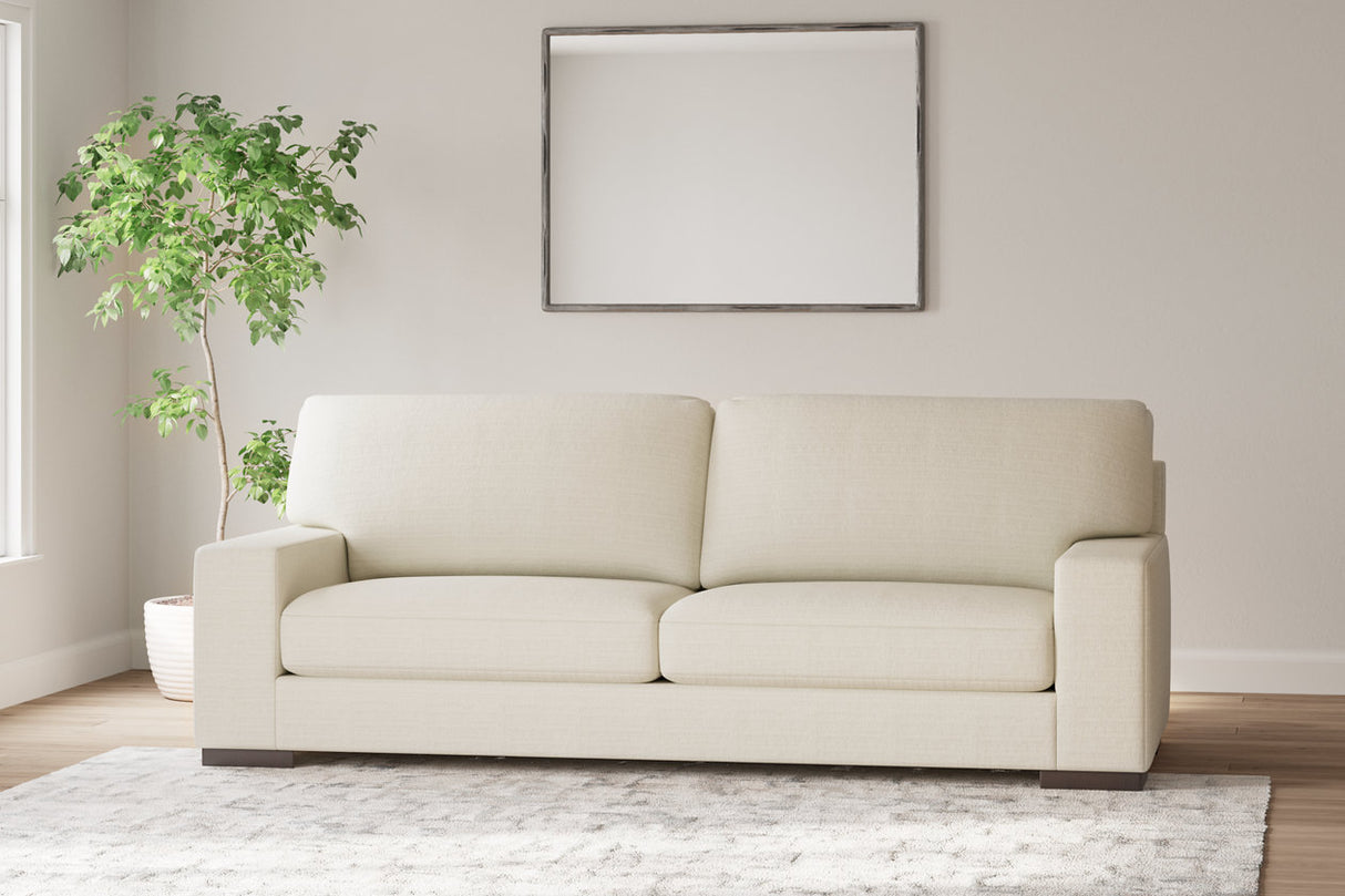 Maggie Birch Sofa and Ottoman from Ashley - Luna Furniture