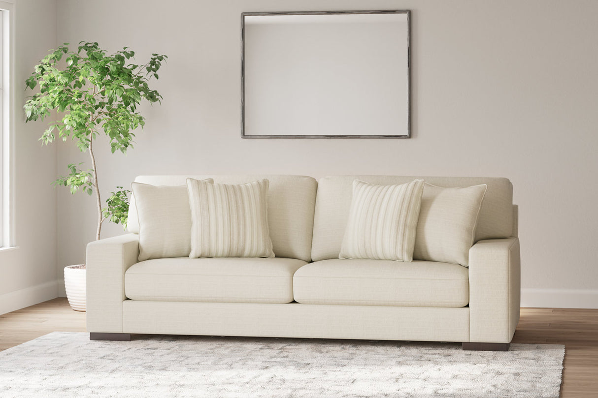 Maggie Birch Sofa and Ottoman from Ashley - Luna Furniture