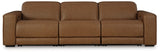 Magic Man Caramel 3-Piece Power Reclining Sectional Sofa from Ashley - Luna Furniture