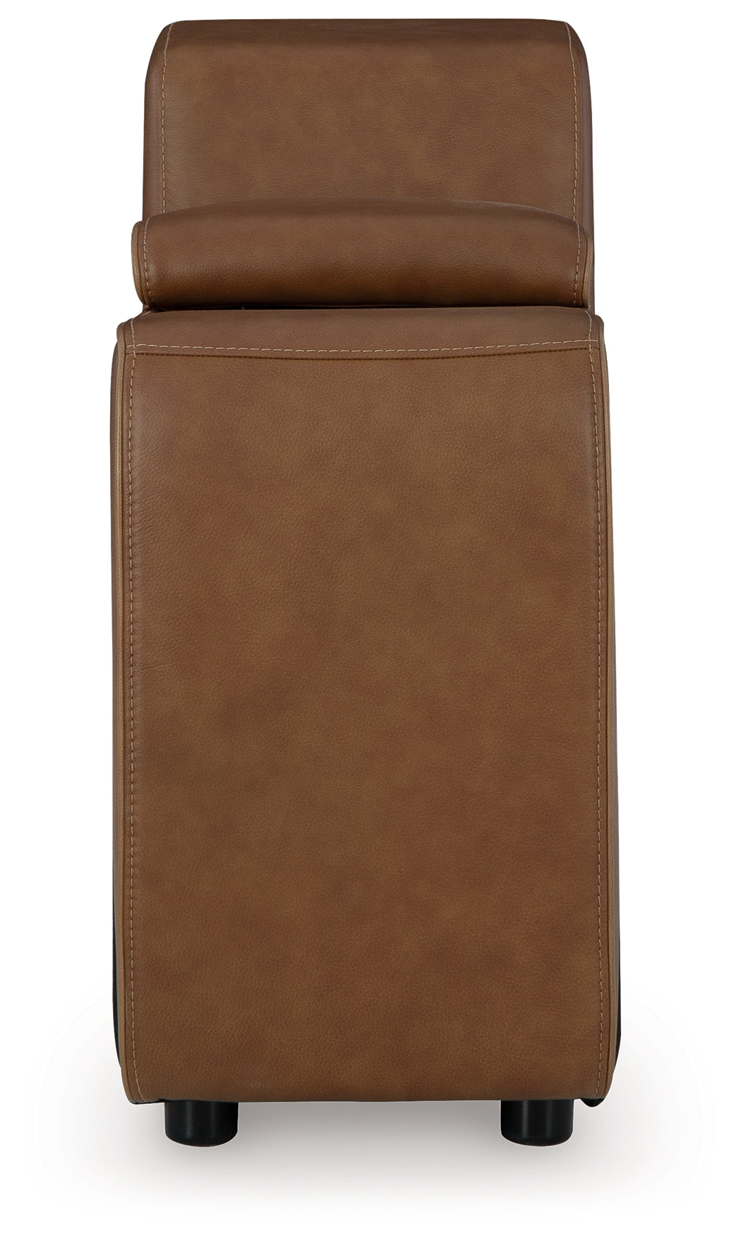 Magic Man Caramel Console with Storage from Ashley Furniture - Luna Furniture
