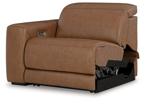 Magic Man Caramel Left-Arm Facing Power Recliner from Ashley - Luna Furniture