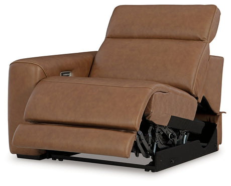 Magic Man Caramel Left-Arm Facing Power Recliner from Ashley - Luna Furniture