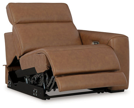 Magic Man Caramel Right-Arm Facing Power Recliner from Ashley - Luna Furniture