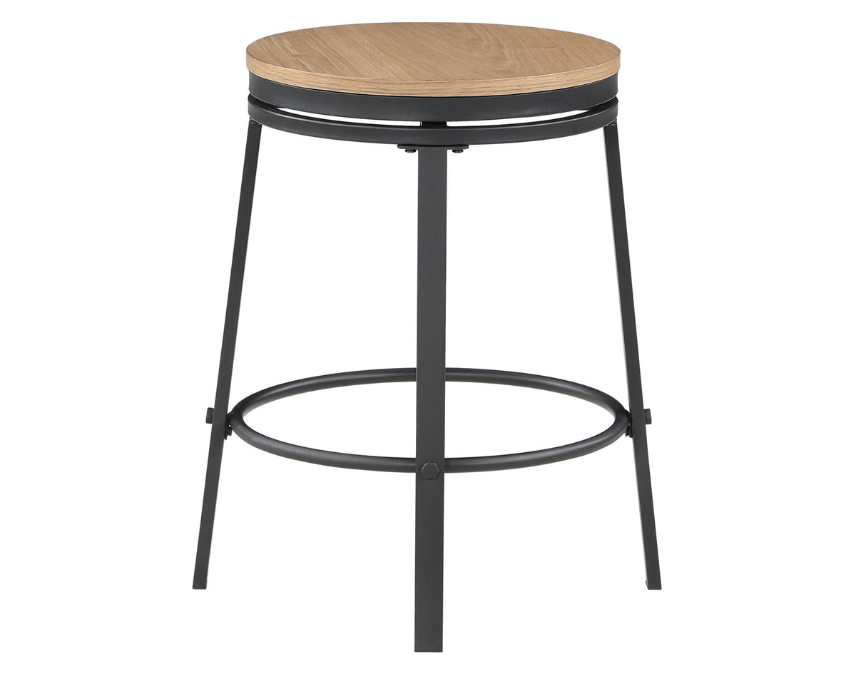 Magnolia 24″ Backless Counter Stool, Swivel, Set of 2 from Steve Silver - Luna Furniture