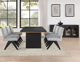 Magnolia 5-Piece 80-96″ Dining Set with Side Chair from Steve Silver - Luna Furniture