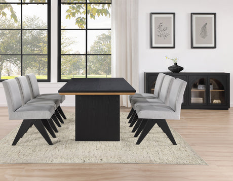 Magnolia Black/Gray Dining Room Set from Steve Silver - Luna Furniture