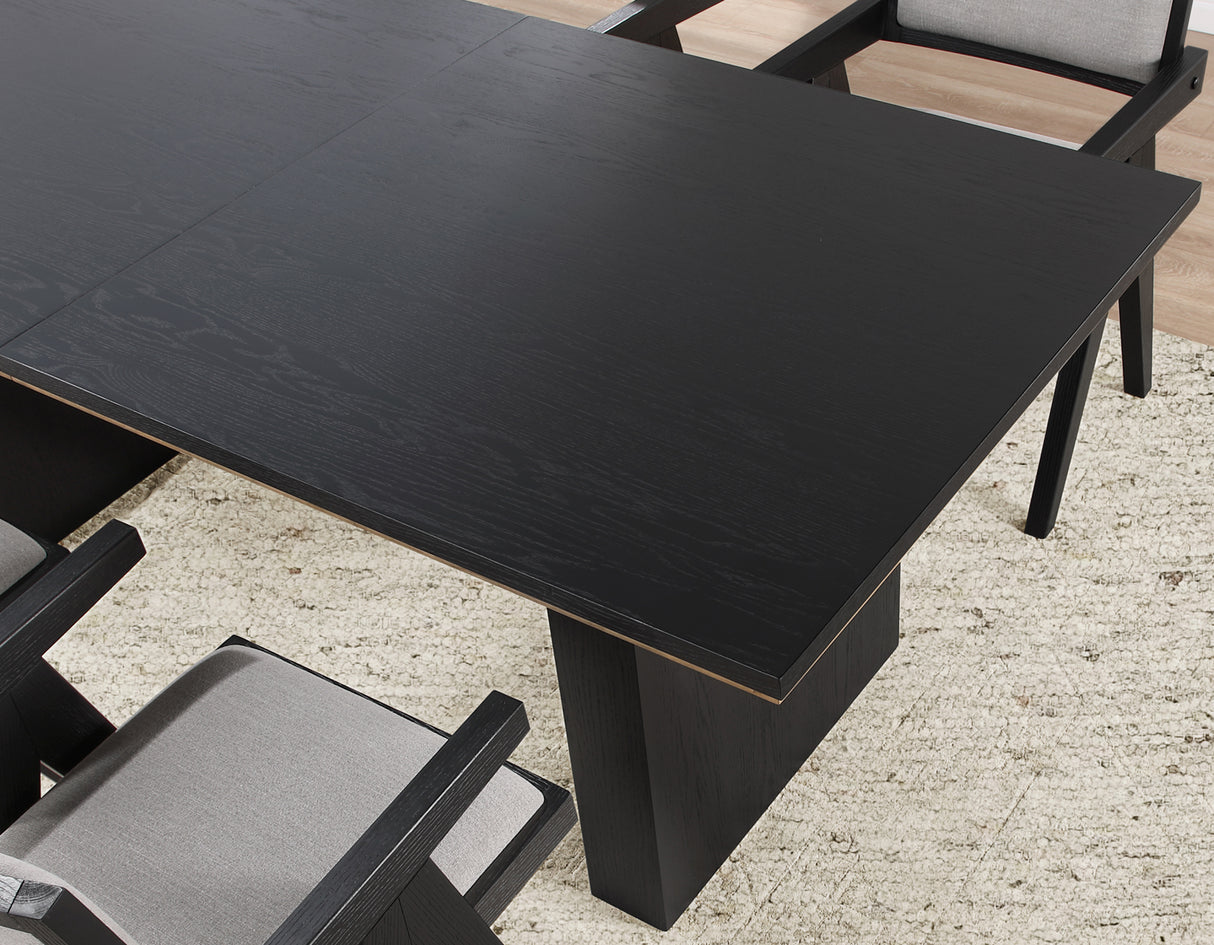 Magnolia 80-96″ Dining Table with 16″ Leaf from Steve Silver - Luna Furniture